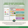 วิธีเก็บรักษาผักในตู้เย็น - How to Keep Vegetables Fresh in the Refrigerator