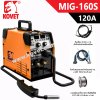 KOVET ตู้เชื่อม Mig ตู้เชื่อมไฟฟ้า 3 ระบบ MMA/MIG/Lift TIG รุ่น MIG-160S (อุปกรณ์มาตรฐาน)