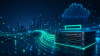 Ilustrasi jaringan digital berbasis AI dengan perangkat network switch, aliran data, dan koneksi cloud. Ilustrasi jaringan digital berbasis AI dengan perangkat network switch, aliran data, dan koneksi cloud.