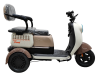 รถสามล้อไฟฟ้า Zxtec รุ่น X3 (สีน้ำตาล-ขาว)