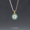 จี้เพชร พลอยแท้ 9K 375