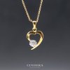 จี้เพชร หัวใจกระจุก 9K 375
