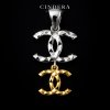 จี้ทองคำแท้ รุ่น CC ตัวเรือนทอง 18K ITALY 750