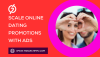 Scaling Online Dating Promotions with Performance-Based Advertising