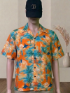 เสื้อฮาวายลายแรนดอมม้าน้ำปลาดาว