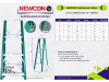 NEWCON FC บันไดไฟเบอร์กลาส บันไดกันไฟดูด ขนาด 6 ฟุต(copy)(copy)(copy)(copy)