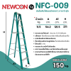 NEWCON FC บันไดไฟเบอร์กลาส บันไดกันไฟดูด ขนาด 6 ฟุต(copy)(copy)(copy)
