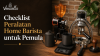 Checklist Peralatan Home Barista untuk Pemula