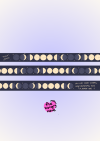 Masking tape : moon phase