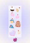 Sticker : let them eat cake