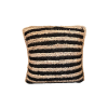 BLACK STRIPE WOVEN PILLOW 40X40 CM.