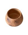 LOOP MANGO WOOD VASE NO.5