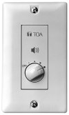 TOA AT-063AP วอลลุ่ม ปรับระดับเสียง 6 W เพิ่ม-ลด ระดับเสียง ติดผนัง
