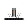 River Acoustics DM-1000 ไมค์ลอยคู่ ส่งสัญญาณได้ไกล 300 เมตร