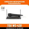 TOA WS-420-AS -  ชุดไมค์ลอยเดี่ยว ย่านความถี่ UHF