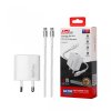 ชุดชาร์จ Type-C fast charger PD20W + Cable Type-C to Type-C fast charger 3A/60W (Nylon)