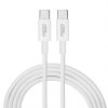 สายชาร์จถัก Type-C to Type-C Fast charge 3A/30W (Nylon) - White