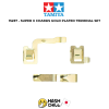 TAMIYA 15237 - SUPER X CHASSIS GOLD PLATED TERMINAL SET