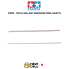 TAMIYA 15297 - 72mm HOLLOW STAINLESS STEEL SHAFTS