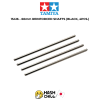 TAMIYA 15416 - 60mm REINFORCED SHAFTS (BLACK, 4PCS.)