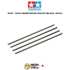 TAMIYA 15417 - 72mm REINFORCED SHAFTS (BLACK, 4PCS.)