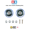 TAMIYA 15426 - 19mm Aluminum Rollers w/Plastic Rings (Dish Type)