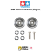 TAMIYA 15437 - 13mm Aluminum Ball-Race Rollers (Ringless)