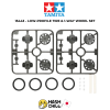 TAMIYA 15443 - LOW-PROFILE TIRE & 1-WAY WHEEL SET