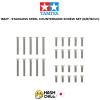 TAMIYA 15527 - STAINLESS STEEL COUNTERSUNK SCREW SET (6/8/15mm)