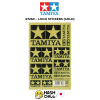 TAMIYA 67260 -  LOGO STICKERS (GOLD)