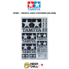 TAMIYA 67261 - TAMIYA LOGO STICKERS (SILVER)