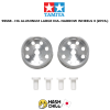 TAMIYA 95538 - HG ALUMINUM LARGE DIA. NARROW WHEELS II (2PCS.)