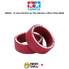 TAMIYA 95545 - Jr Low Friction Lp Tire Maroon / 2Pcs Tmac 2020