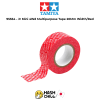 TAMIYA 95554 - Jr Mini 4Wd Multipurpose Tape 20Mm Width/Red