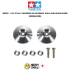 TAMIYA 95597 - HG 17mm TAPERED ALUMINUM BALL-RACE ROLLERS (RINGLESS)