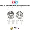 TAMIYA 95680 - HG ALUMINUM WHEELS for SMALL DIA. NARROW TIRES (24mm) (REVERSIBLE, 2PCS.)