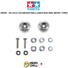 TAMIYA 95709 - HG 11mm ALUMINUM BALL-RACE ROLLERS (BOWL TYPE)