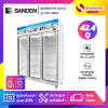 New!! ตู้แช่เย็น 3 ประตู Inverter Sanden รุ่น YEM-1605i ขนาด 42.4Q สีขาว ( รับประกันนาน 5 ปี )