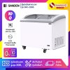 ตู้แช่แข็งกระจกฝาโค้ง Sanden รุ่น SNC-0285 ขนาด 10 Q