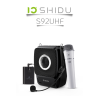 SHIDO รุ่น SD-S92UHF ลำโพงไร้สายพกพา Voice Amplifier UHF ไมโครโฟนไร้สาย 2 แบบ บลูทูธ 5.0 รองรับ MP3, TF, USB, รองรับการร้องเพลงคาราโอเกะแบบซิงโครนัส SHIDO รุ่น SD-S92UHF ลำโพงไร้สายพกพา Voice Amplifier UHF ไมโครโฟนไร้สาย 2 แบบ บลูทูธ 5.0 รองรับ MP3, TF, USB, รองรับการร้องเพลงคาราโอเกะแบบซิงโครนัส