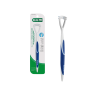 แปรงแปรงลิ้น ดูแอ็ล แอ๊คชั่น ทัง คลีนเนอร์ (GUM Dual-Action Tongue Cleaner) #760