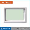 หน้าต่างบานช่องแสงอลูมิเนียม สีขาว 60×40 ซม.