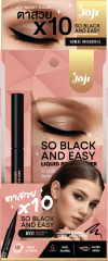 JOJI SECRET YOUNG  SO BLACK AND EASY LIQUID PEN EYELINER 0.70G #01 BLACK