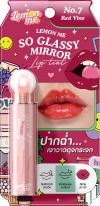 LEMON ME SO GLASSY MIRROR LIP TINT RED VINE