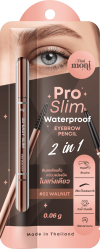 THAI MONI #02 WALNUT PRO SLIM WATERPROOF EYEBROW PENCIL 0.06G