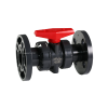 WF - UPVC SCH80 TU Ball Valve Flange End