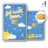 ทองคำแท่ง 96.5% น้ำหนัก 0.6 กรัม การ์ดGet Well Soon