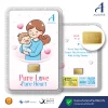 ทองคำแท่งออสสิริส 0.1 กรัม การ์ด Pure Love