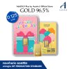 ทองคำแท่งออสสิริสครึ่งสลึง(0.125บาท การ์ดHBD Gift สีชมพู