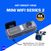ABT SMART VIEW MINI WIFI กล้องบันทึกภาพ 4K ติดรถยนต์ สไตล์มินิมอล